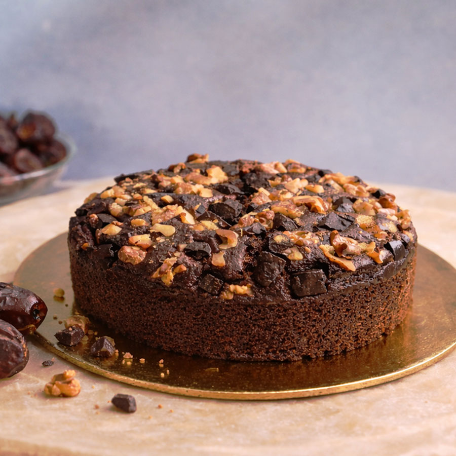 Healthy Cakes - Classic Chocolate Walnut Cake